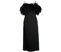 Kleid mit Federn