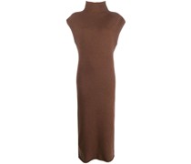 Langes Strickkleid