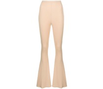 Ausgestellte High-Waist-Hose