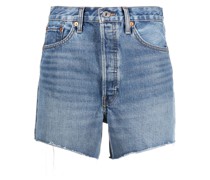 Ausgefranste Jeansshorts