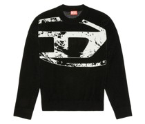 K-Tria Sweatshirt mit Jacquard-Logo