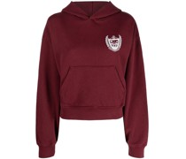 Cropped-Hoodie mit Logo