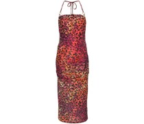 Kleid mit Leoparden-Print