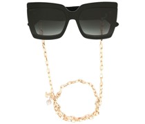 Sonnenbrille mit Oversized-Gestell