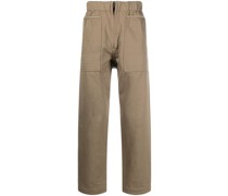 Weite Hose mit elastischem Bund