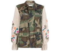 TU LIZE' Jacke mit Camouflage-Print