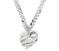 Volta Choker mit Herzanhänger