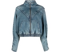 Jeansjacke mit Einsätzen