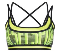 Sport-BH mit Logo-Print