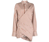 Gestreiftes Hemdkleid
