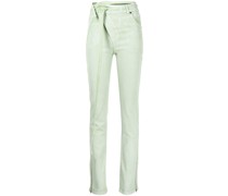 Asymmetrische Slim-Fit-Jeans