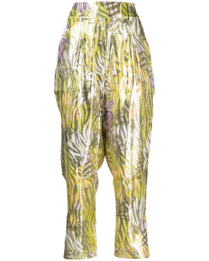 Hayley Menzies Damen Hose im Metallic-Look