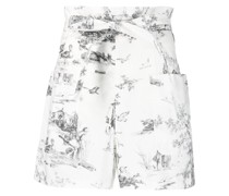 Shorts mit grafischem Print