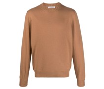 Kaschmirpullover mit rundem Ausschnitt