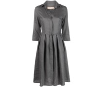 Langärmeliges Hemdkleid