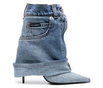 Jeans-Stiefeletten 105mm