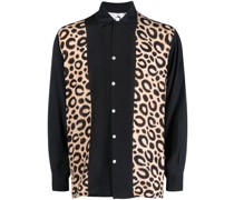 Hemd mit Leoparden-Print