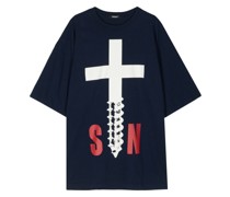 Cross Screw cotton T-shirt