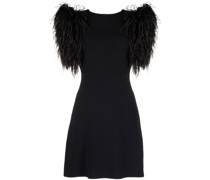 Elcie Minikleid mit Federn