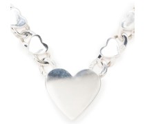 Silberkette mit Herzanhänger