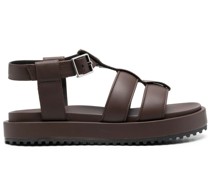Flatform-Römersandalen