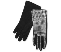 Handschuhe mit Kristallen