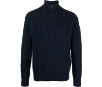 Pullover mit Zopfmuster