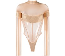 Body mit transparenten Einsätzen