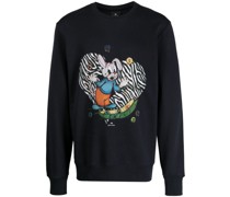 Sweatshirt mit Juggling Bunny-Motiv