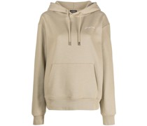 Hoodie mit Logo-Stickerei
