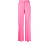 Ausgestellte High-Waist-Hose