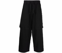 Cropped-Hose mit Kordelzug