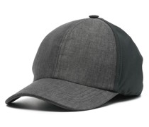 panelled-design baseball cap