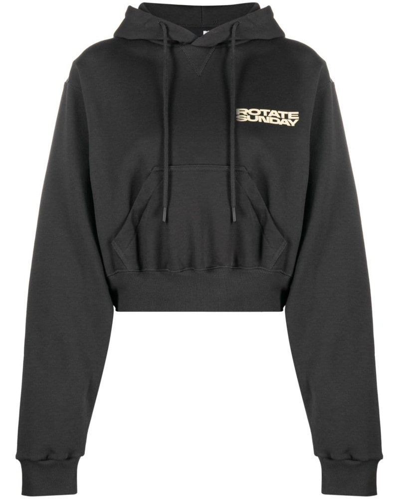 ROTATE Birger Christensen Damen Hoodie mit Logo-Print