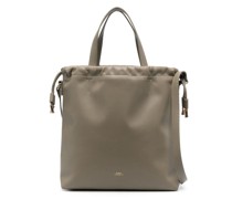 A.P.C. Handtasche mit Glanzoptik