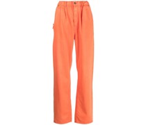 Gerade High-Waist-Jeans