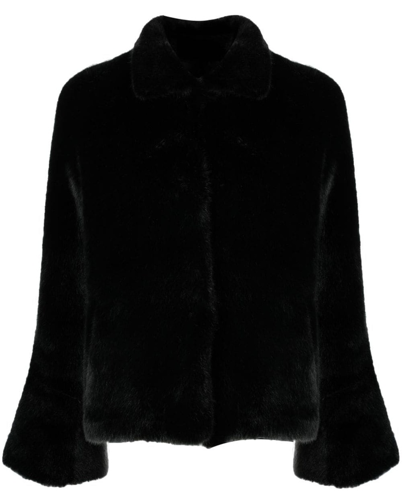 La Seine & Moi Damen Jacke aus Faux Fur