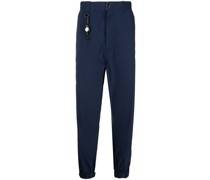 Gerade Hose mit Logo-Patch