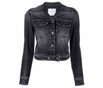 Jeansjacke mit Stone-Wash-Effekt