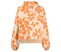 Fleecejacke mit Print