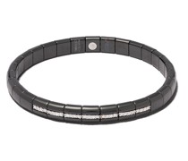 18kt Weißgoldarmband mit Diamanten