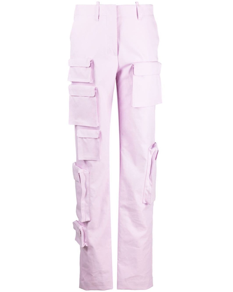 OFF-WHITE Damen Cargohose mit hohem Bund