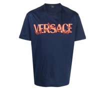 T-Shirt mit Logo-Print