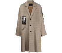 Trenchcoat mit Logo-Patch