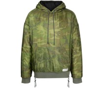 Kapuzenjacke mit Camouflage-Print