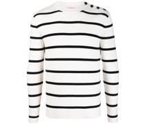 Gestreifter Strickpullover