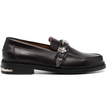 Loafer mit Logo-Gravur