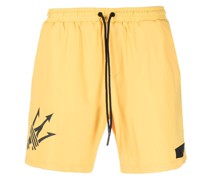 Joggingshorts mit Logo-Print