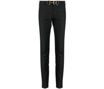 Skinny-Hose mit Schnalle