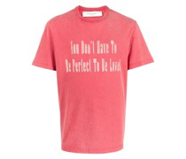 T-Shirt mit Slogan-Print